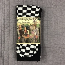 Gypsy Moon Amy Brown Faery Wear Tights Women One Size Costume Checkered Festival