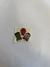 HTF VTG Stickers Hambly Prismatic Halloween Werewolf Dracula Frankenstein
