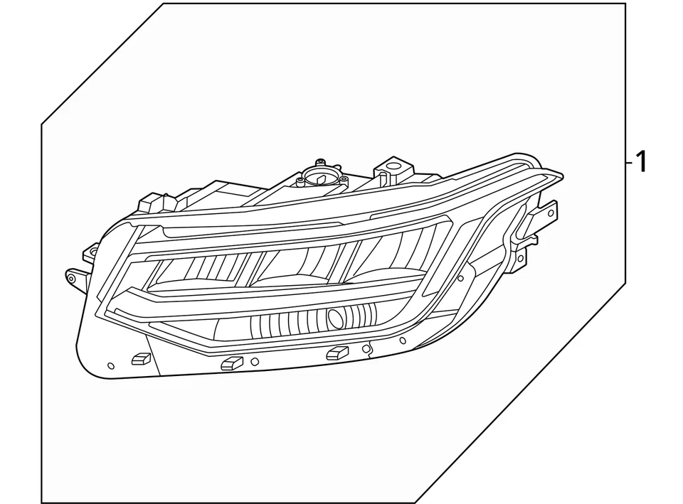 Faro delantero derecho LED OEM 2022-2024 VOLKSWAGEN TIGUAN *NOTA* Foto 4 de 4