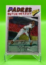 2024 Topps Spotlight by Andy Friedman Butch Metzger Topps Logo Laminate /25 SP