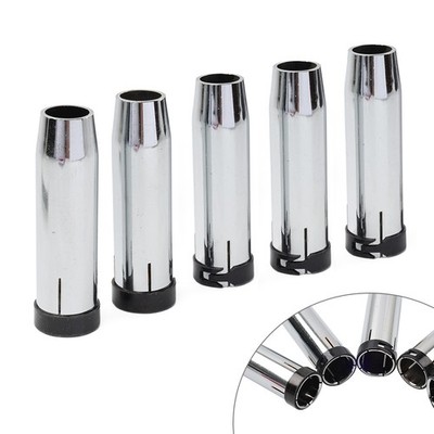 5pcs MIG Nozzle MB 36KD 360Amp Mig Torch Shroud Nozzles Cylindrical