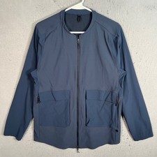 Lululemon Ashta Bomber Womens Size Medium Navy Blue Full-Zip Jacket