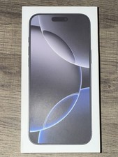 Apple iPhone 16 Pro Max Black Titanium 256GB - Empty Box ONLY