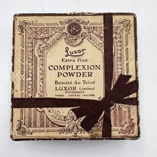 Vintage Luxor Extra Fine Complexion Powder Box