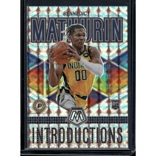 2022-23 Panini Mosaic #9 Bennedict Mathurin Introductions Mosaic