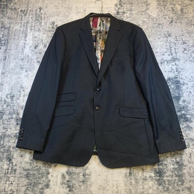 Ted Baker London Endurance Modern Fit Herren Blazer Sakko, 100% Wolle, 44R