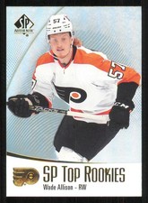 2021-22 SP Authentic Top Rookies #TR27 Wade Allison