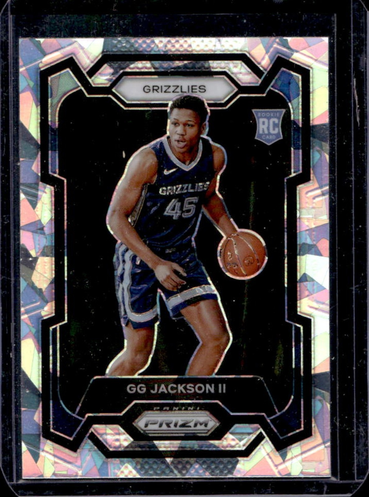 2023-24 Prizm GG Jackson II RC Prizms Ice Rookie #179 Grizzlies