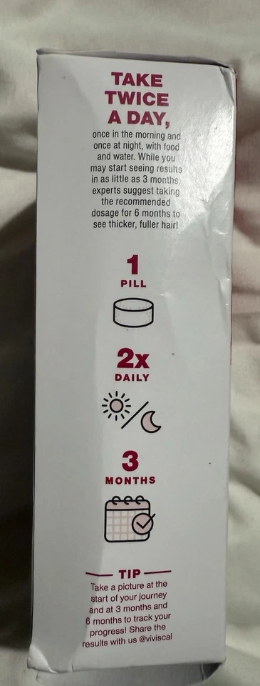 👑Premium - Suplemento para el crecimiento del cabello Viviscal para mujeres 180 comprimidos suministro para 3 meses Foto 3 de 4