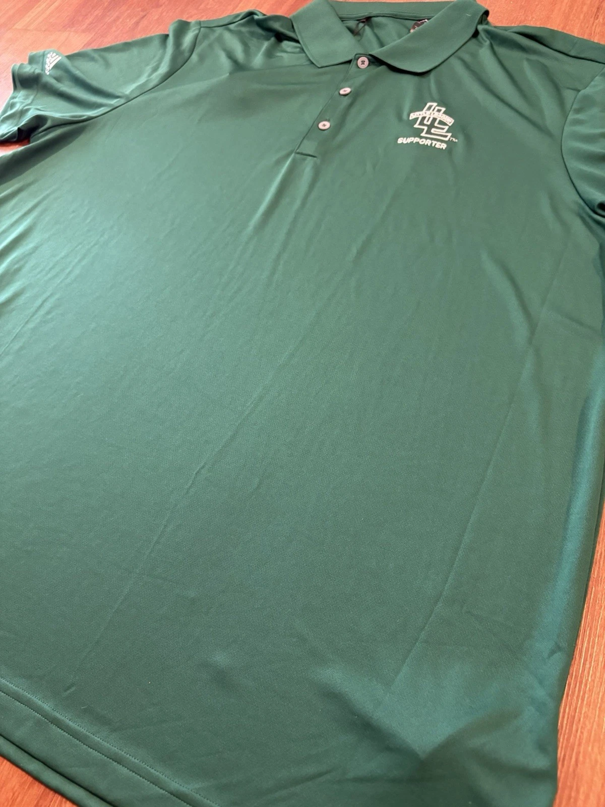 NWT Adidas 2019 Senior League World Series Polo Mens 2XL Easley SC Supporter - thumbnail 4