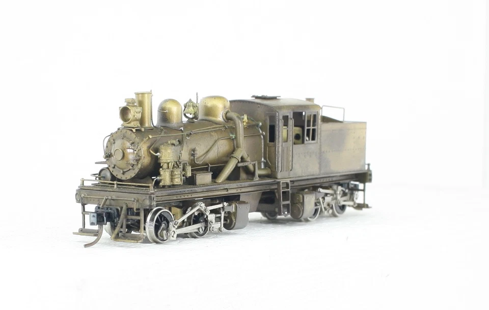 Pacific Fast Mail HO Brass 50 Ton Vulcan Duplex Locomotive Coreless Motor - Image 2 of 4