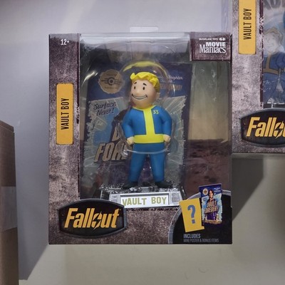 Fallout Vault Boy McFarlane Movie Maniacs SET OF 3 Limited Edition