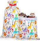 Teling 2 Pcs 70"X 40" Extra Large Jumbo Gift Bags Plastic Present Giant Wrapping