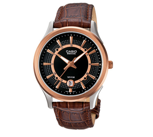 Casio Men's Leather  watch