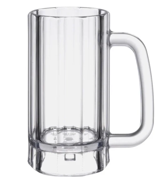 Taza de cerveza de plástico / Stein, 16 onzas, sin BPA (paquete de 12) Foto 2 de 2