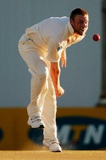 Andrew Flintoff of England bowls at the tour match between South - 2004 Photo