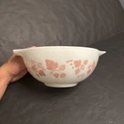 Vintage Pyrex Pink Gooseberry 443 Cinderella 2.5qt Nesting Bowl Large