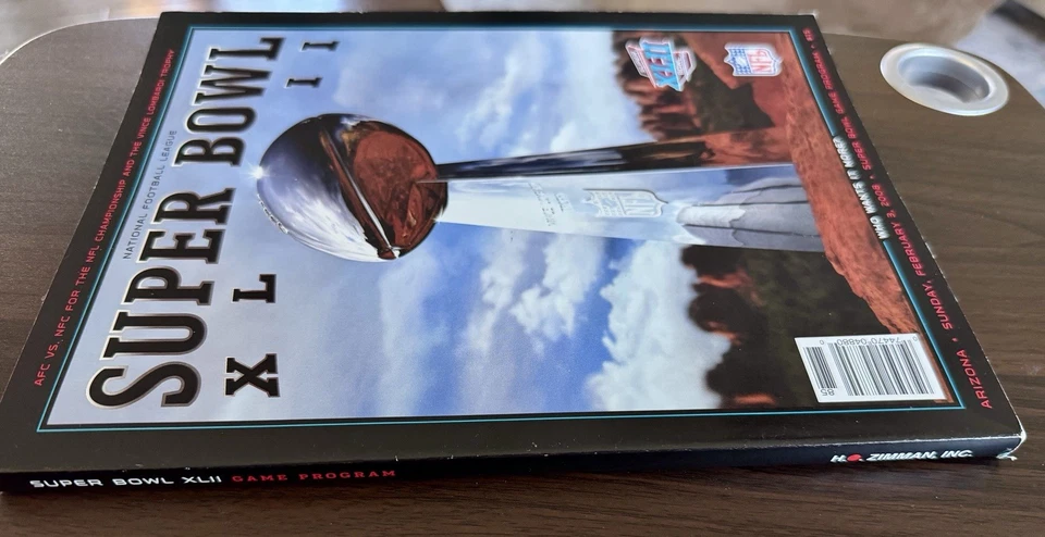 Superbowl XLII NEW Game Program NY GIANTS Super Bowl XLII (42) Memorabilia - Image 2 of 3