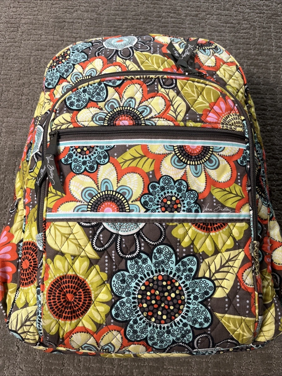 VERA BRADLEY Quilted Floral BACKPACK & Matching Crossbody & Insulated Bag Vera Bradley Backpack Quilted Bags & Handbags for Women for  main image 3