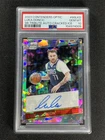 2023-24 Contenders Optic Luka Doncic Ice 1986 Tribute Auto /23 PSA 10 Mt POP 2