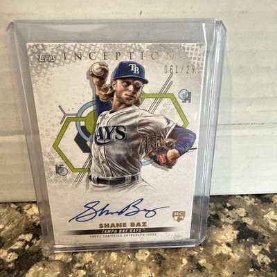 2022 Topps Inception - Autographs Shane Baz #BRES-SBA /299 (AU, RC)