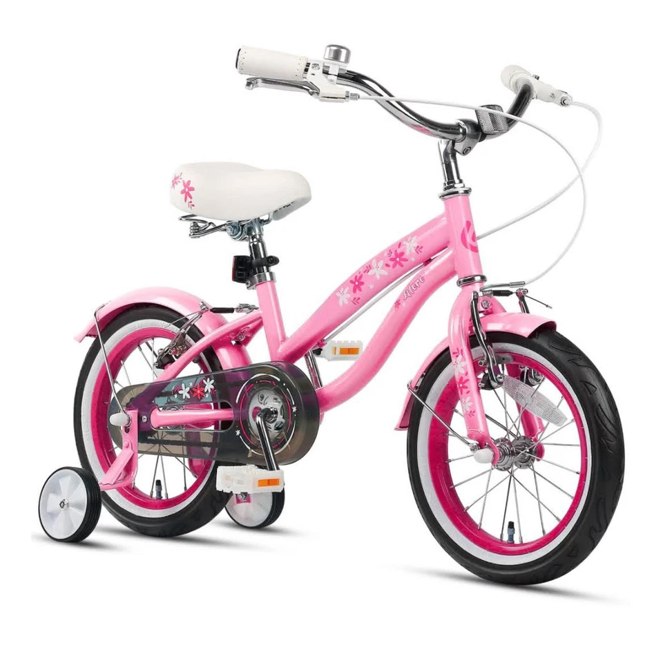Glerc Freesia 12 Zoll Kinder Cruise Bike für Alter 1 2 3 4 5 Jahre alt kleine