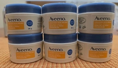 AVEENO CRACKED SKIN RELIEF CICA BALM TRIPLE OAT COMPLEX 1 OZ HTF (Lot Of 6)