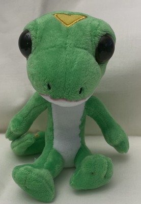 GEICO Gecko Mascot Insurance Company Plush Green Lizard Toy Stuffed Animal 5''