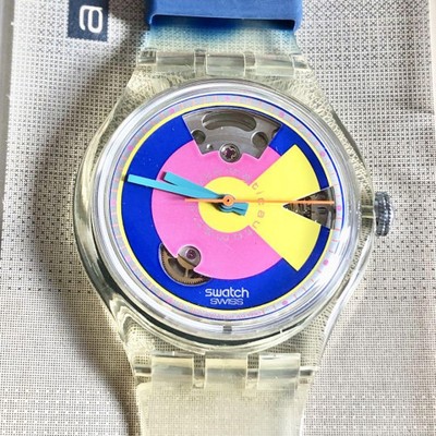 Swatch Automatic Happy Wheels SAK109 1993 model working condition From Japan