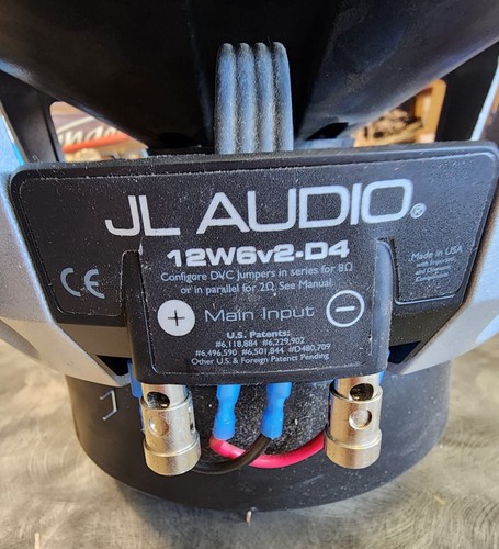 12w6v2-d4 Recone JL Audio 12