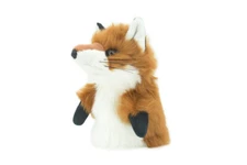 Fox Hand Puppet, Plush Red Fox, Stuffed Animal, Realistic, Gift, 9" FM30 B75