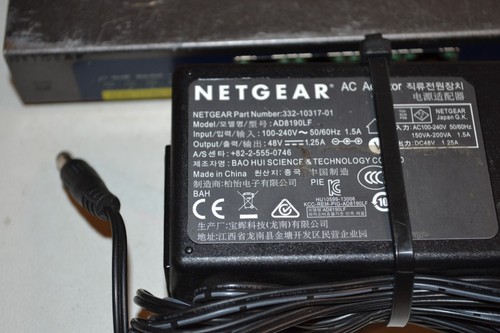 Netgear ProSafe GS108P 8-portowy gigabitowy przełącznik Ethernet PoE - Zdjęcie 3 z 4
