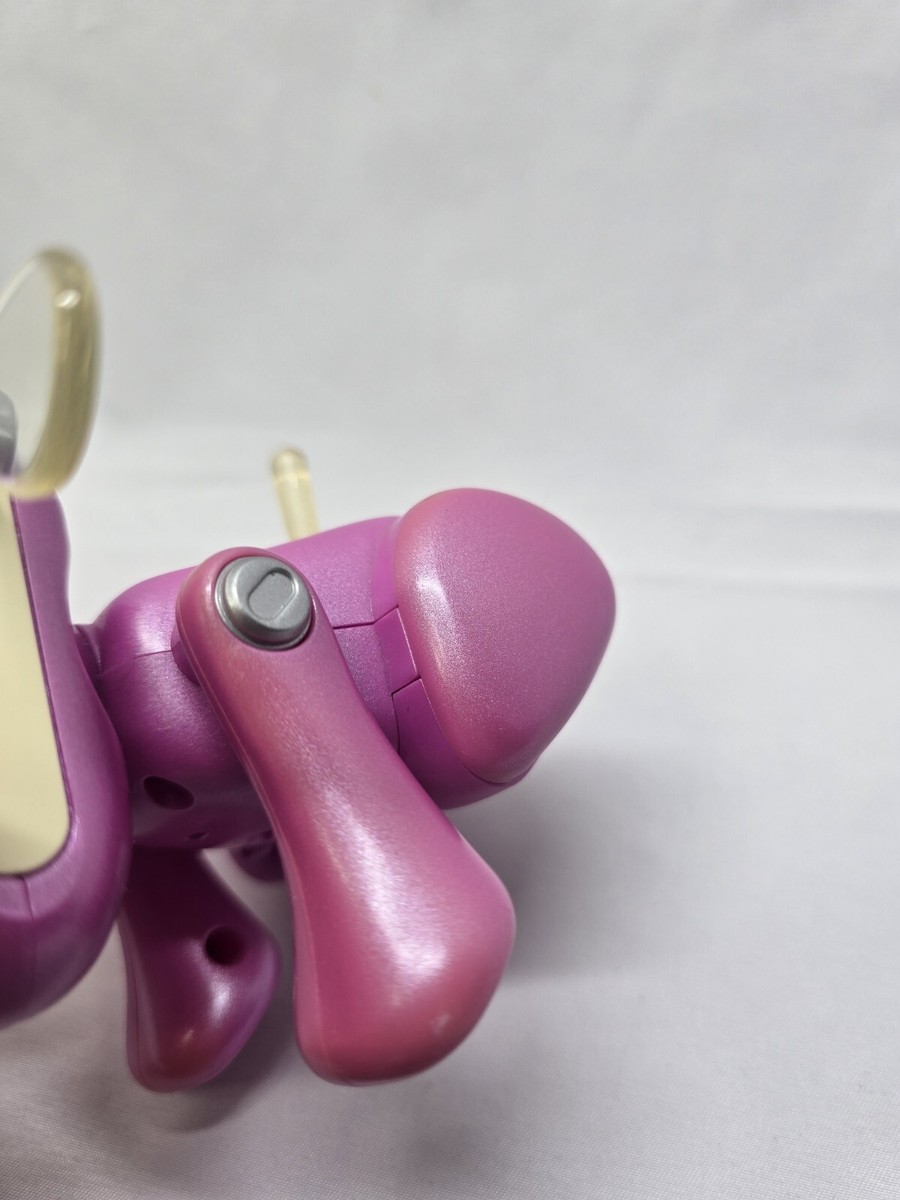 I-Dog Mini iDog Robot Dog Hasbro Sega Electronics 2005 Pink- Doesn