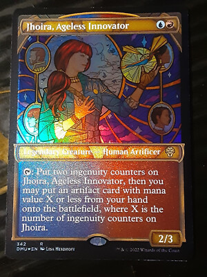 Jhoira Ageless Innovator TEXTURED FOIL , Dominaria United