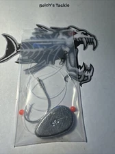 3 Drum Rig 3 OzCarolina Rig, Surf Rig,Flounder,Striper,red Drum, Catfish