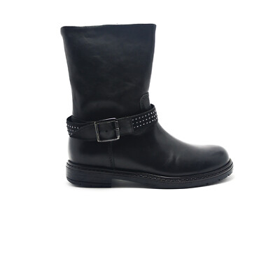 Mädchen Stiefeletten Made in Italy Echtleder mit seitlichem Reißverschluss BANA.22780