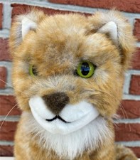 Kösen 2147 Katze Kater sitzend Beige Plüschtier Stofftier 31cm NEU!