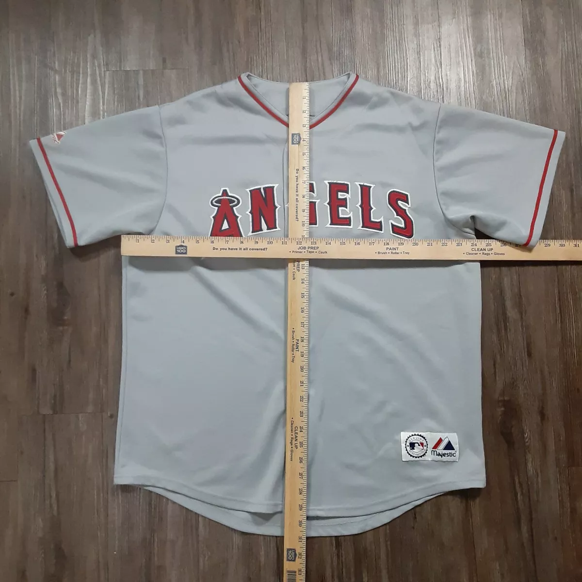 Vintage Majestic MLB Anaheim Angels Jersey Men s Size XL Gray eBay