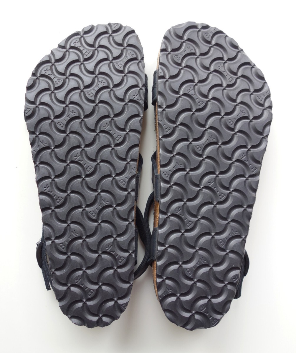 new TATAMI BIRKENSTOCK Leather Ankle Strap Sandal ABUJA