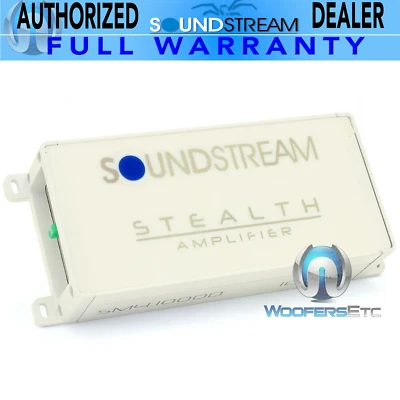 SOUNDSTREAM SM4.1000D 4-CHANNEL 1000W MOTORCYCLE MARINE BOAT SPEAKERS AMPLIFIER