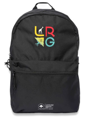 LRG Lifted Research Group Lifecycle Backpack - NWT Black / Multi - #44863