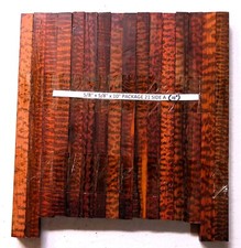 12 pcs 5/8" x 5/8" x 10"  4 pcs 5/8" x 5/8" x 11" HF Snakewood turnings