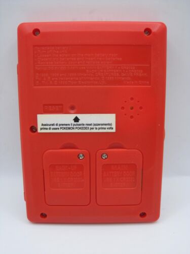 POKEMON POKEDEX -1998- TIGER ELECTRONICS- NINTENDO- FUNZIONANTE- NEW BATTERIES - Bild 8 von 10