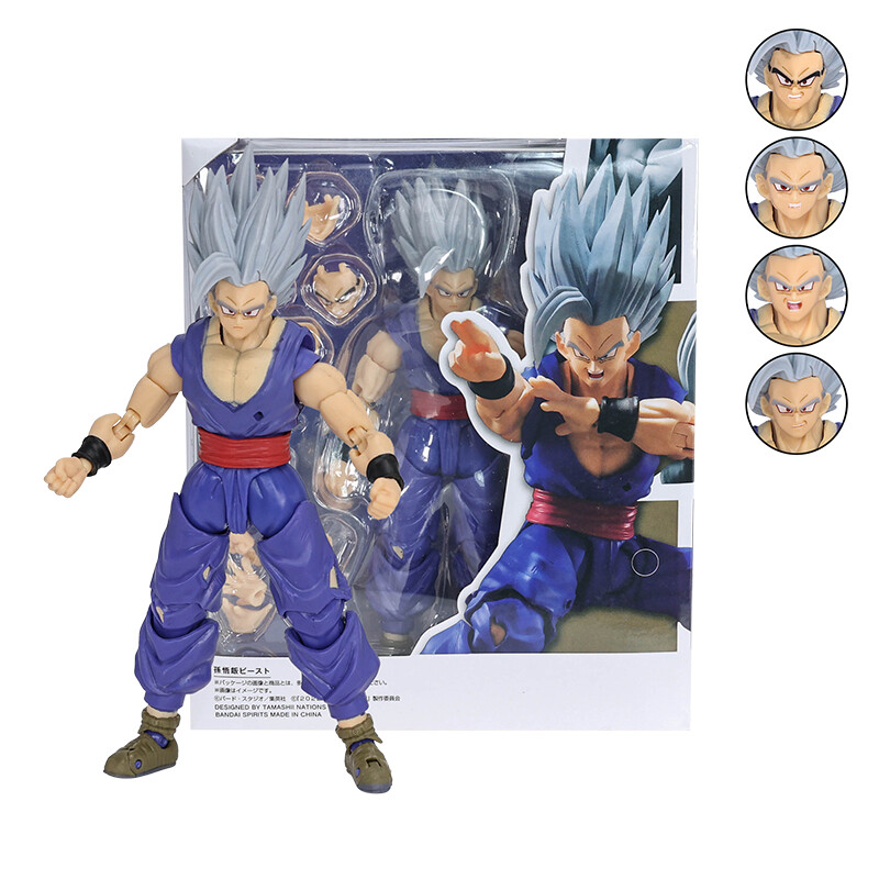 Figura de Acción PVC Dragon Ball Z 6.7" Muñeca Juguete Movible Son Gohan Colección Modelo