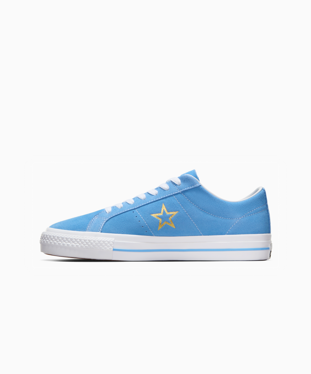 Converse One Star Pro Suede Sneakers Low Top Shoes Light Blue