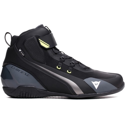 Motorcycle Shoes 43 - Dainese Herian D-Wp Waterproof - Schwarz-Weiß-Fluogelb - Picture 2 of 8
