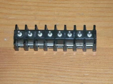 10-Pack Curtis Terminal Block 8 Position Screw Connection PC Board Mounting
