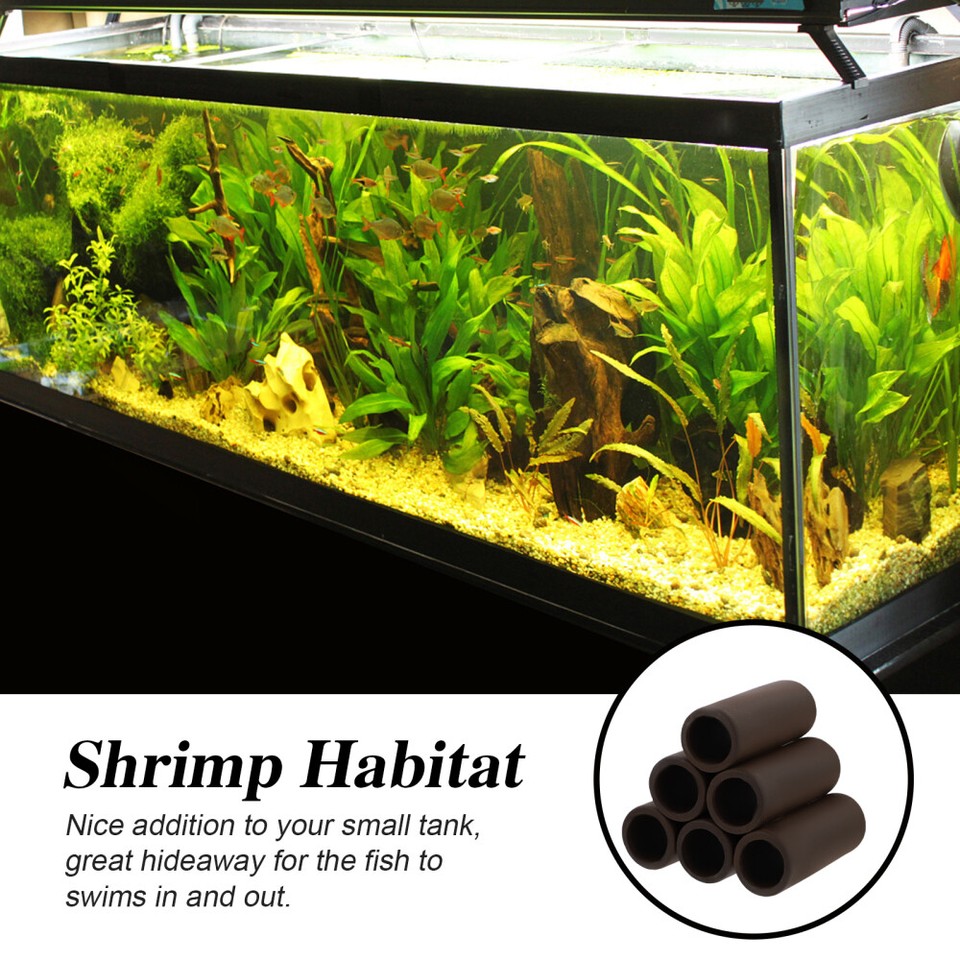 Fish Tank Ceramics Shrimp Hides for Aquarium Caves and Betta Hideouts