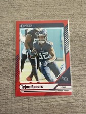 TYJAE SPEARS 2024 Donruss Press Proof Red #127 TITANS