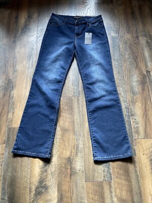 Prosperity Women's Stitch Fix Bryan Bootcut Jeans WSBL-32 Dark Wash Size 32 NWT